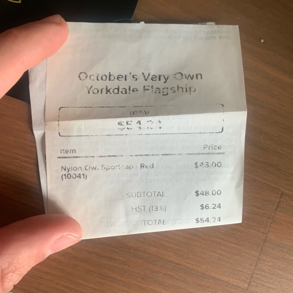 Ovo hat with receipt - Picture 3 of 4